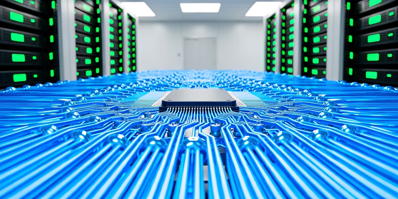 High-tech server environment for data protection